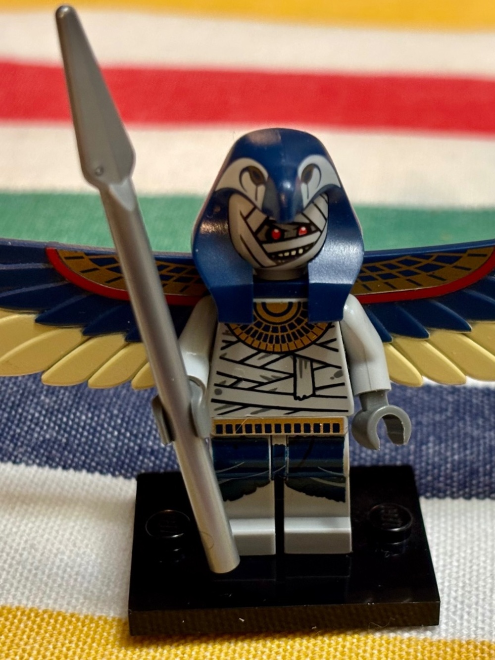 LEGO Pharaoh's Quest "Flying Mummy" pha005 with stand and accessories.